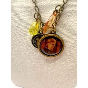 Hunger Games Necklace‎ Peeta Medallion District 12 Official Lionsgate Official